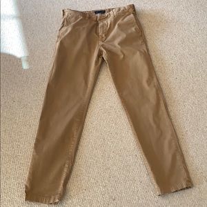 Men’s dark khaki pants.American eagle.Barely worn.